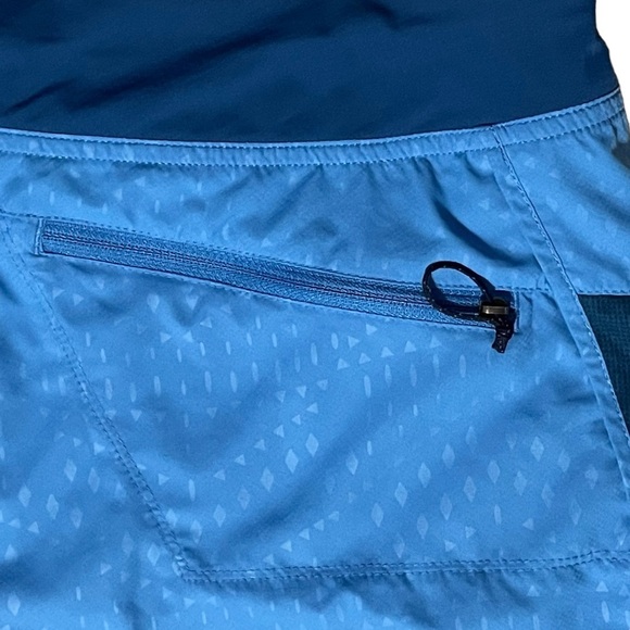 Patagonia Blue Running Strider Running Shorts - Sz XL - Picture 6 of 11